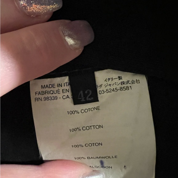 Prada size 42 casual black blazer - Picture 4 of 4